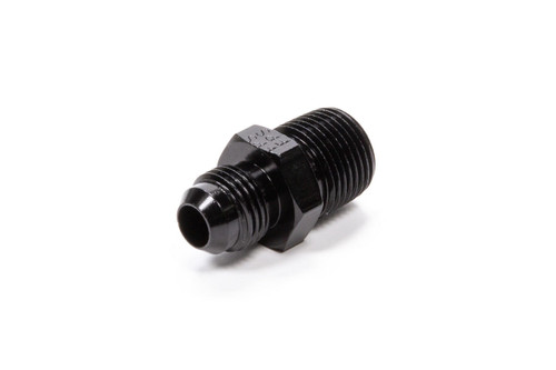 FRAGOLA Fragola 481666-BL Straight Adapter Fitting #6 x 3/8 MPT Black 