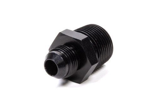 FRAGOLA Fragola 481617-BL Straight Adapter Fitting #8 x 3/4 MPT Black 