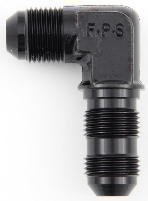 FRAGOLA Fragola #8 X 90 Deg Bulkhead Fitting Black 