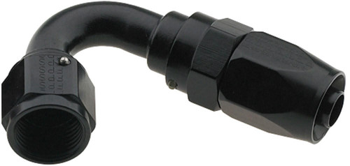 FRAGOLA Fragola 231216-BL Hose Fitting #16 120 Deg Pro-Flow Black 