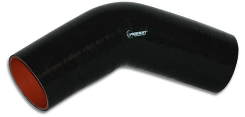 VIBRANT PERFORMANCE Vibrant Performance 2756 Silicone Hose 45 deg Elb 4in ID 