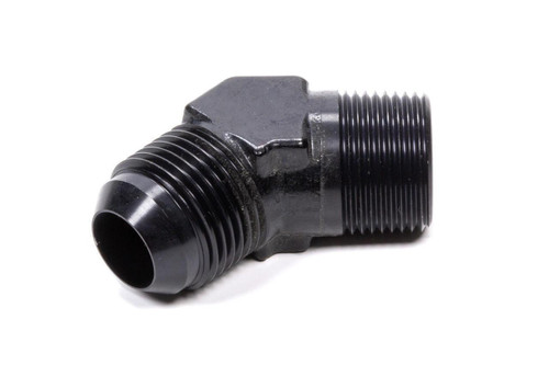 FRAGOLA Fragola 45 Deg Adapter Fitting #12 X 3/4 Mpt Black 