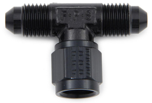 FRAGOLA Fragola Fitting #6 Tee Female Swivel On Side Black 