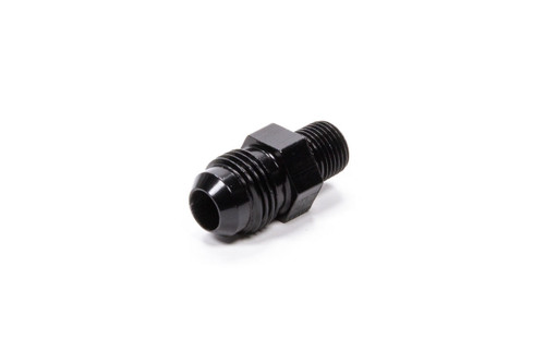 FRAGOLA Fragola 481662-BL Straight Adapter Fitting #6 x 1/8 MPT Black 