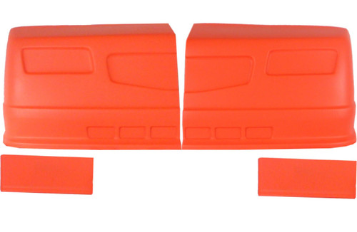 DOMINATOR RACING PRODUCTS Dominator Racing Products 300-FLO-OR SS Nose Fluorescent Orange Dominator SS 300-FLO-OR 