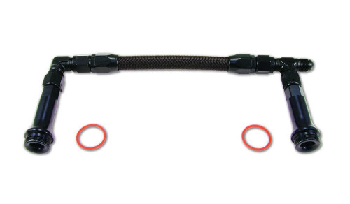 QUICK FUEL TECHNOLOGY Quick Fuel Technology 34-4150-6QFT Dual Feed Fuel Line Kit - 4150 -6an 