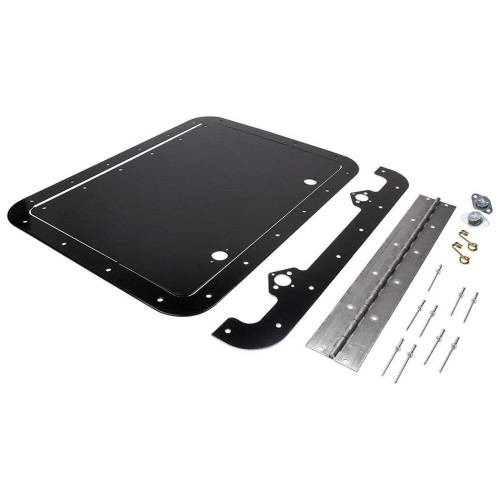  Allstar Performance Access Panel Kit Black 10In X 14In 
