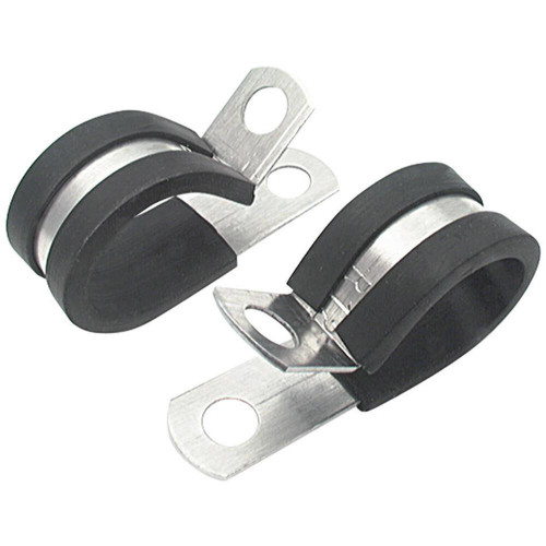  Allstar Performance Aluminum Line Clamps 1/2In 50Pk 