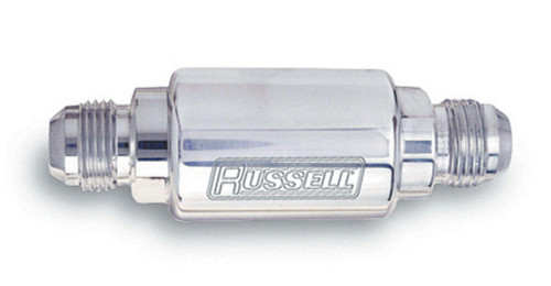 RUSSELL Russell 650200 3in Aluminum Filter #6 x 3/8in Polished 
