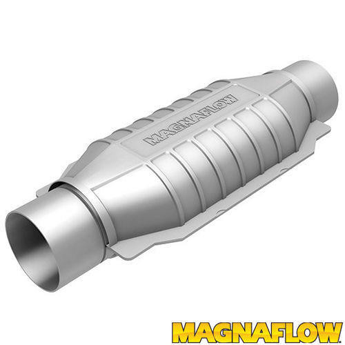 MAGNAFLOW PERF EXHAUST Magnaflow Perf Exhaust 94009 SS Cat Converter Oval Universal 3.00 In/Out 