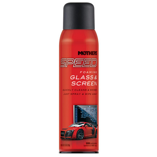 MOTHERS Mothers Speed Foaming Glass & Screen Cleaner - 19 Oz Aerosol 