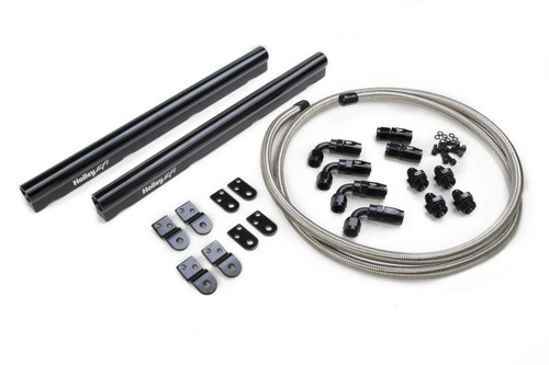 HOLLEY Holley 534-210 Billet Alm Fuel Rail Kit GM LS Factory Intakes 