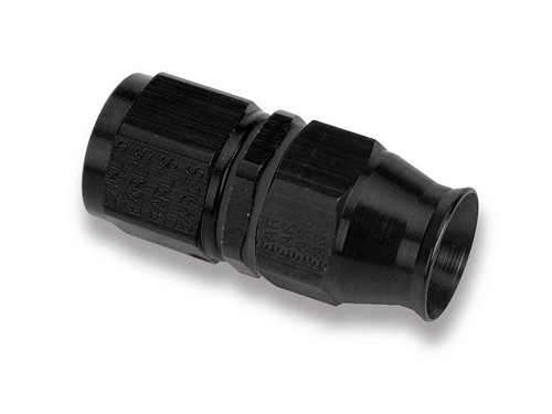 EARLS Earls AT600136ERL #6 Alum TFE Hose End Black 