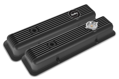 HOLLEY Holley 241-135 SBC Muscle Series Valve Covers  (pair) 241-135 