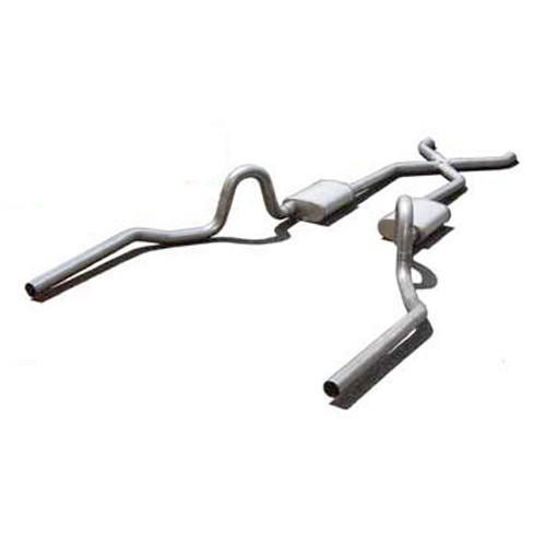 PYPES PERFORMANCE EXHAUST Pypes Performance Exhaust SGA11S 64-72 A-Body 2.5in Exhaust System w/X-Pipe SGA11S 