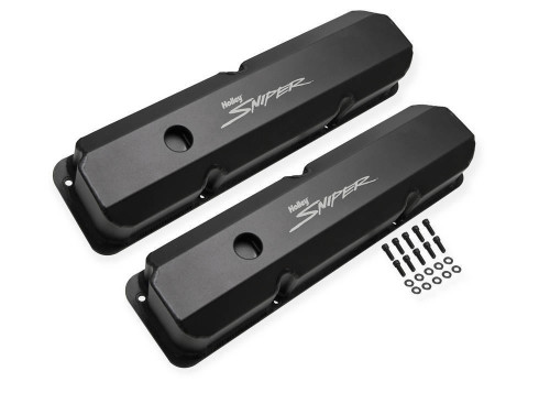 HOLLEY Holley 890001B Sniper Fabricated Valve Covers  BBF FE Tall 890001B 