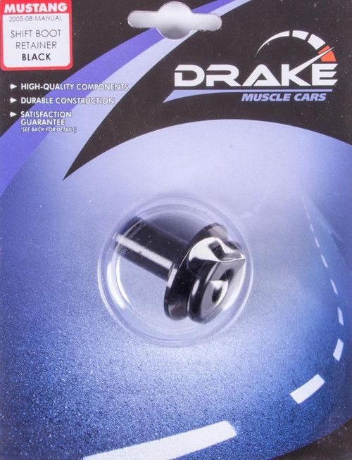 DRAKE AUTOMOTIVE GROUP Drake Automotive Group 5R3Z-7213-BRBK Shifter Boot Retainer Black 05-09 Mustang 