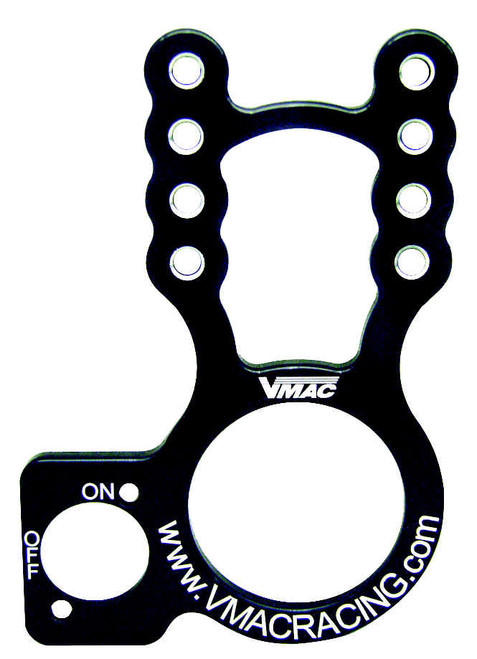 King Racing Products Left Side Steering Gear Locator Fuel Shut Off