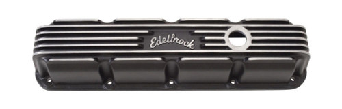 EDELBROCK Edelbrock 41773 SBM Classic Finned V/C's - Black 41773 