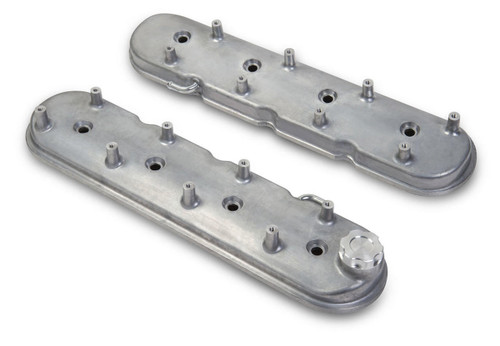 HOLLEY Holley 241-88 GM LS1 Valve Cover Set Natural Cast Finish 