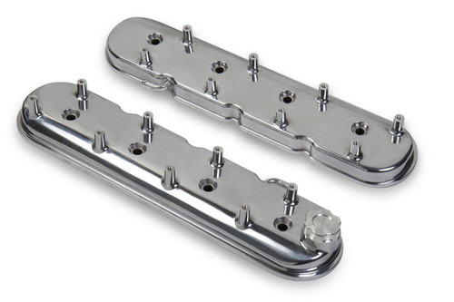 HOLLEY Holley 241-90 GM LS1 Valve Cover Set - Polished 