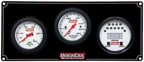 QUICKCAR RACING PRODUCTS Quickcar Racing Products 61-7031 Extreme 2-1 w/Tach OP/WT 