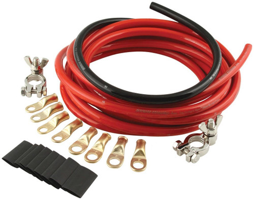 QUICKCAR RACING PRODUCTS Quickcar Racing Products 57-010 Battery Cable Kit 2 Gauge 