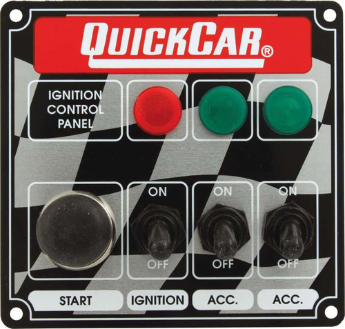 QUICKCAR RACING PRODUCTS Quickcar Racing Products 50-025 ICP - Ignition Switch 2 Acc. Switch 