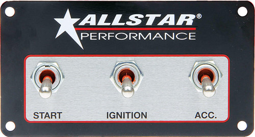  Allstar Performance ALL80165 Weatherproof Switch Panel Three Switches 