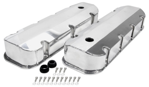  Allstar Performance ALL26177 Valve Covers BBC Fab Aluminum w/ Holes 