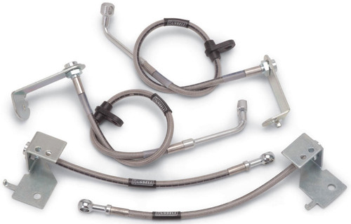 RUSSELL Russell 693380 Brake Hose Kit 05-12 Mustang w/ ABS 