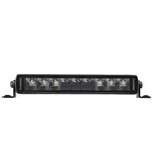 Heise 9.5" Blackout Single Row 9-Led Lightbar