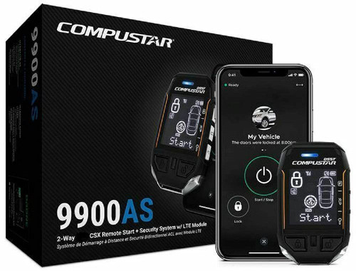 Compustar T-12 2-Way Lcd 3-Mile Alarm/Starter, Blade Ready, Dr-X1