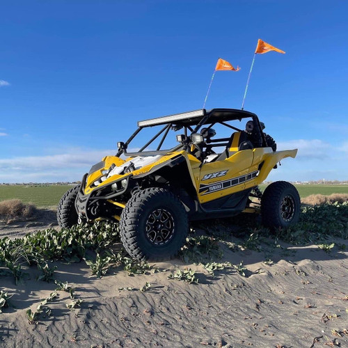 Metra Electronics White Fiber Optic Whip Antenna - 4 Ft