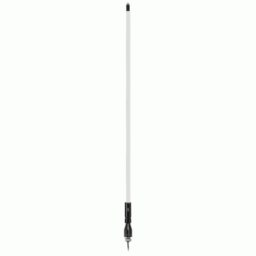 Metra Electronics White Fiber Optic Whip Antenna - 4 Ft