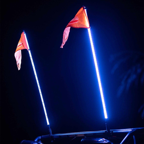 Metra Electronics Single Color Led Whip Antenna 4Ft - Pink Metra Electronics Single Color Led Whip Antenna 4Ft - Pink