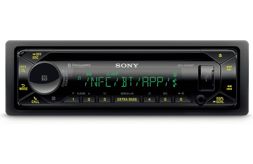 Sony Mex-N5300bt Single Din Cd Receiver With Built In Amplifier And Bluetooth