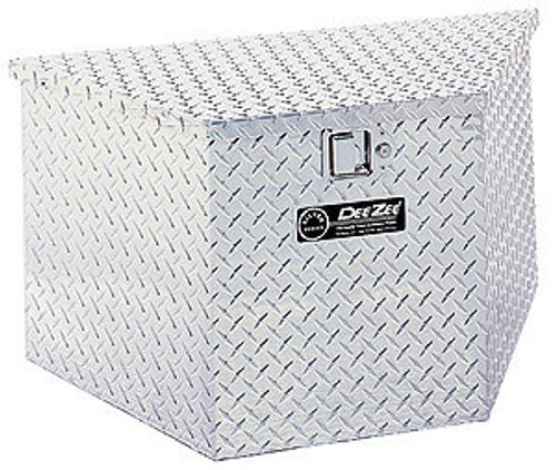 Dee Zee Triangle Trailer Tool Box - 34In X 16In X 14.25In