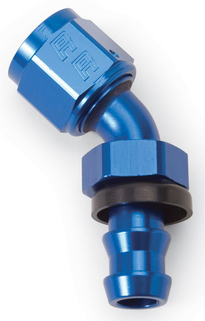 Russell #10 45 Deg Twist-Lok Hose End