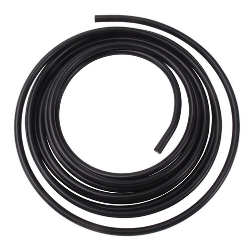 Russell 3/8 Aluminum Fuel Line 25Ft - Black Anodized