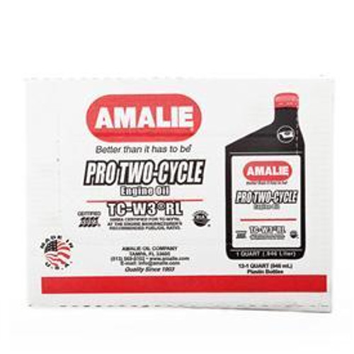 AMALIE Amalie Pro Two-Cycle Tc-W3 Rl - 1 Quart (Case Of 12) 