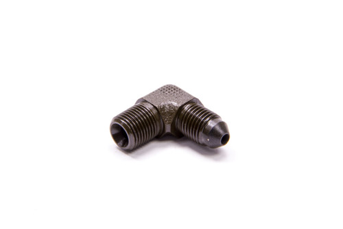Russell #3 To 1/8 Npt 90 Deg Fitting Black
