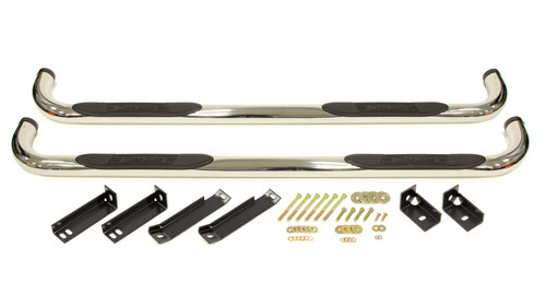 Dee Zee 99-19 Gm Pickup Extended Cab 3" Round Stainless Steel Nerf Bars