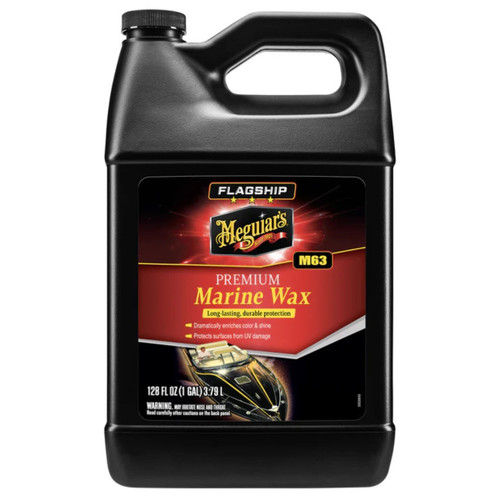 Meguiar's Flagship Premium Marine Wax For Boat/Marine Detailing 1 Gal Meguiar's Flagship Premium Marine Wax For Boat/Marine Detailing 1 Gal