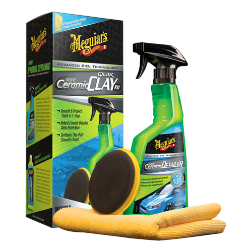 MEGUIARS PROFESSIONAL DETAIL PRODUCT Meguiar's Hybrid Ceramic Quik Clay Kit G200200 