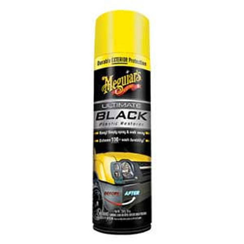 MEGUIARS PROFESSIONAL DETAIL PRODUCT Meguiar's G16910 Ultimate Black Plastic Restorer for Car & Auto Detailing 10oz 