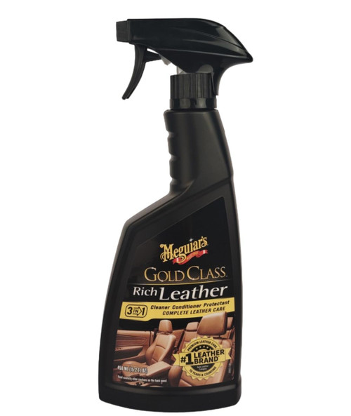 Meguiar's Gold Class Rich Leather Spray - 15.2Oz
