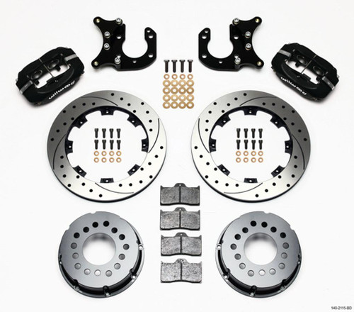 WILWOOD Wilwood P/S Rear Disc Kit Big Ford 2.36 