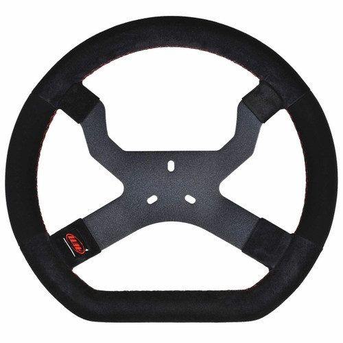 AIM Sports AiM Motorsport X07VKM5N MyChron5 Karting Racing Steering Wheel 3 Hole Black 