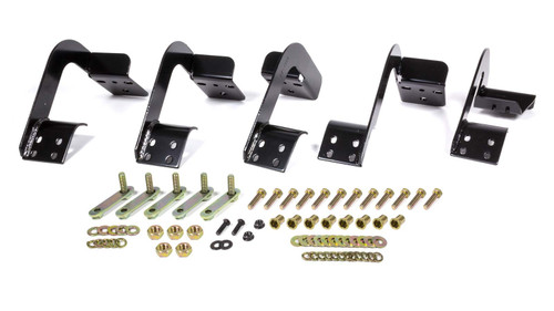 Westin 09-24 Ram Premier Oval Nerf Bars Mount Kit - Black